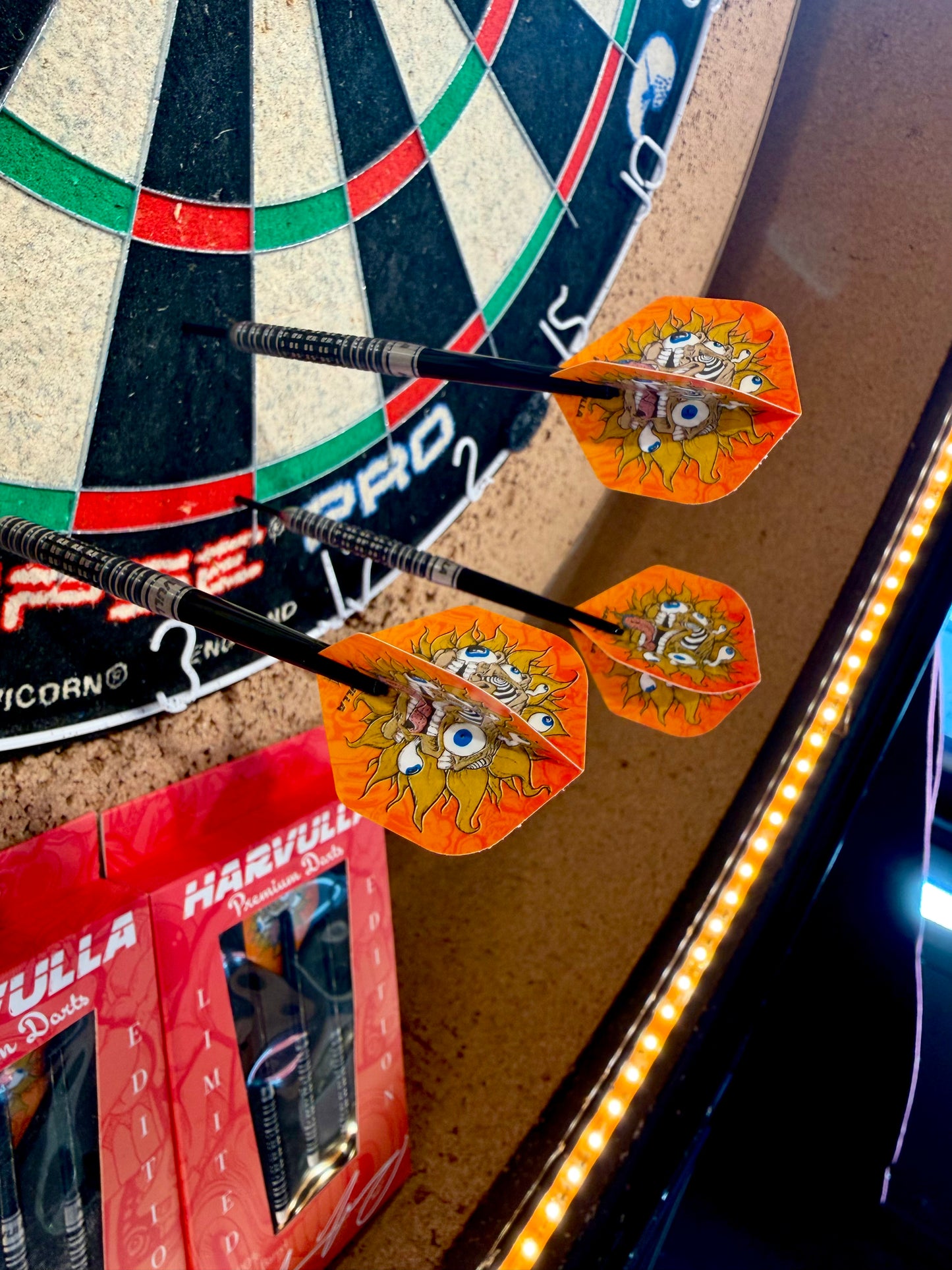 Harvulla x Aaron Brooks Premium Steel Tip Dart Set