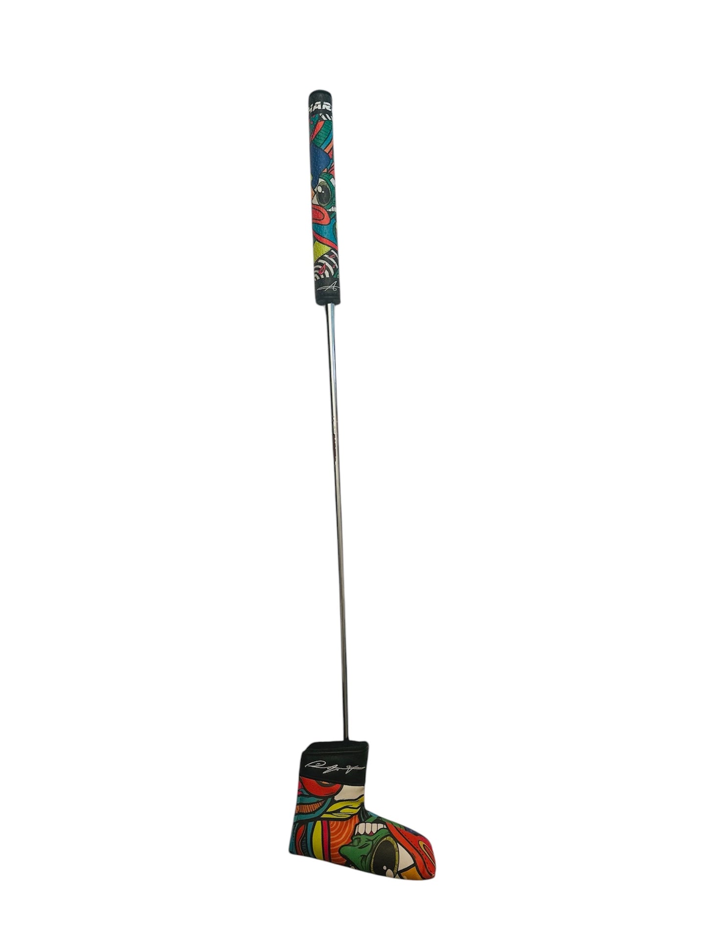 "Big Papa" Print Semicircle (Reverse Tapered) Style Putter Grip