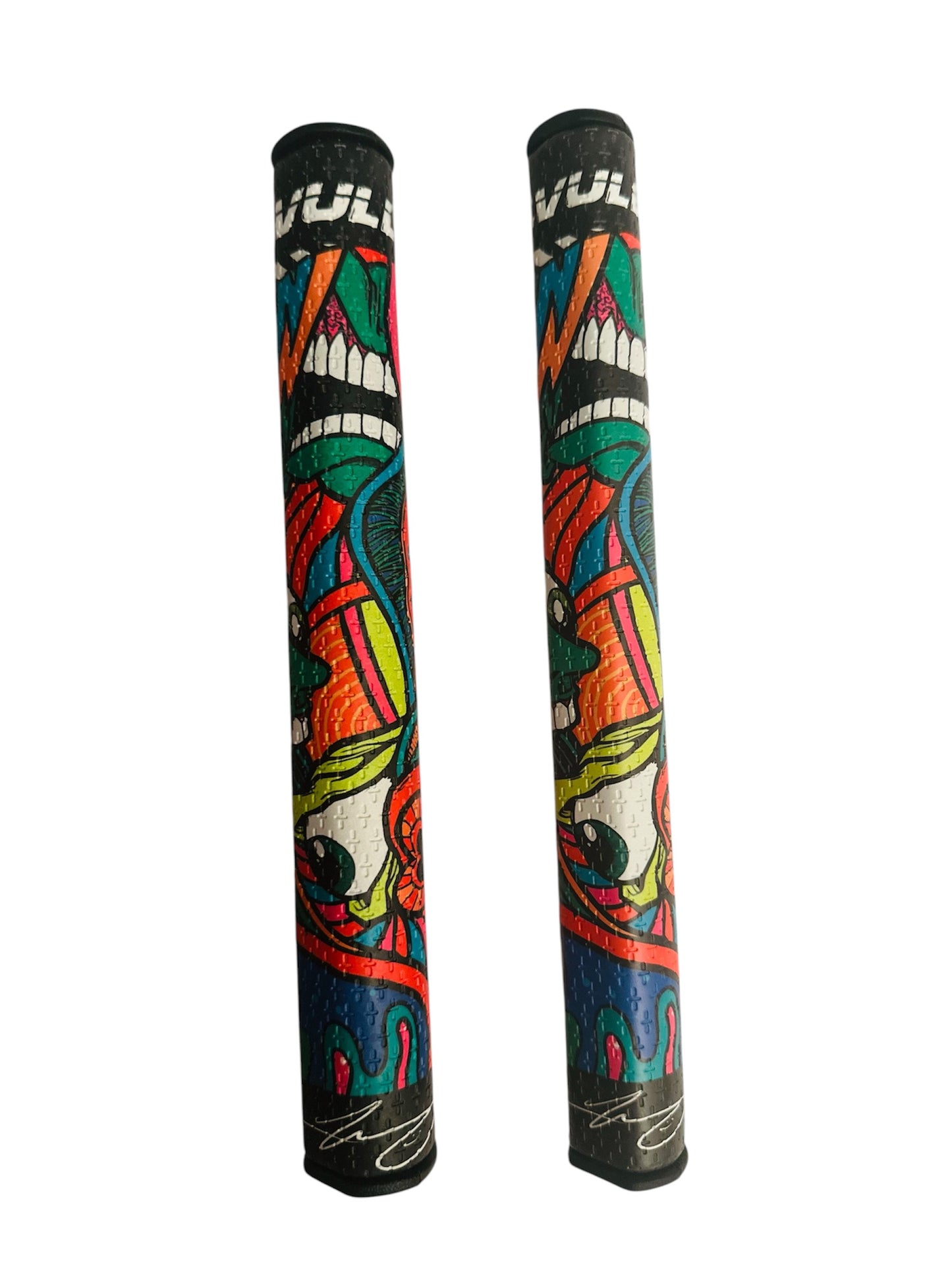 "Big Papa" Print Semicircle (Reverse Tapered) Style Putter Grip