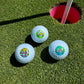 "Faces" Harvulla x Aaron Brooks Custom Golf Ball Sleeve (3 Balls)