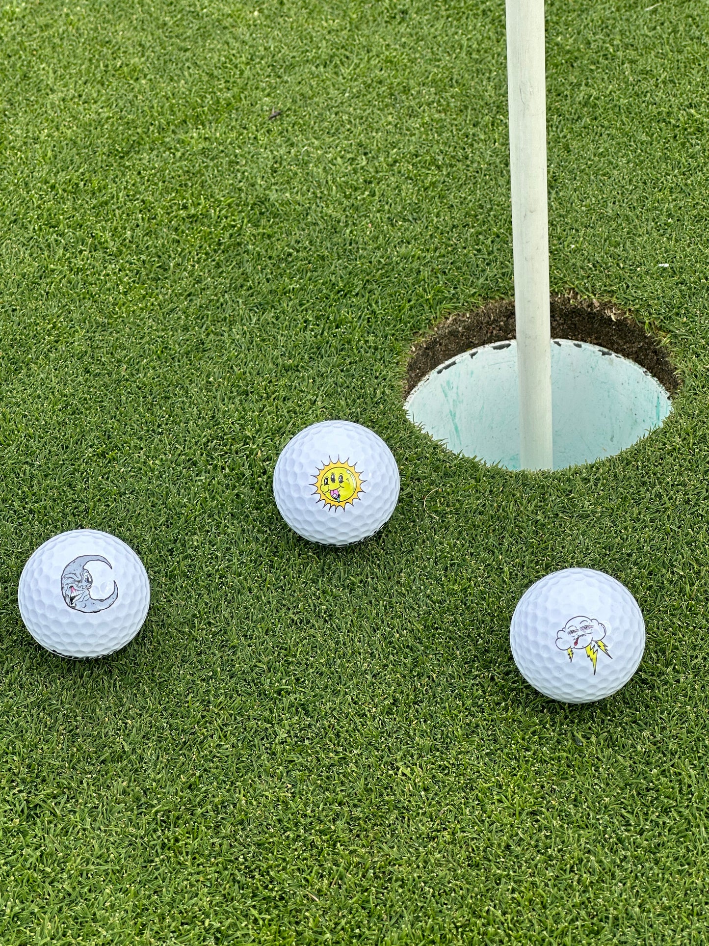 "The Golf Trip" Harvulla x Aaron Brooks Custom Golf Ball Sleeve (3 Balls)