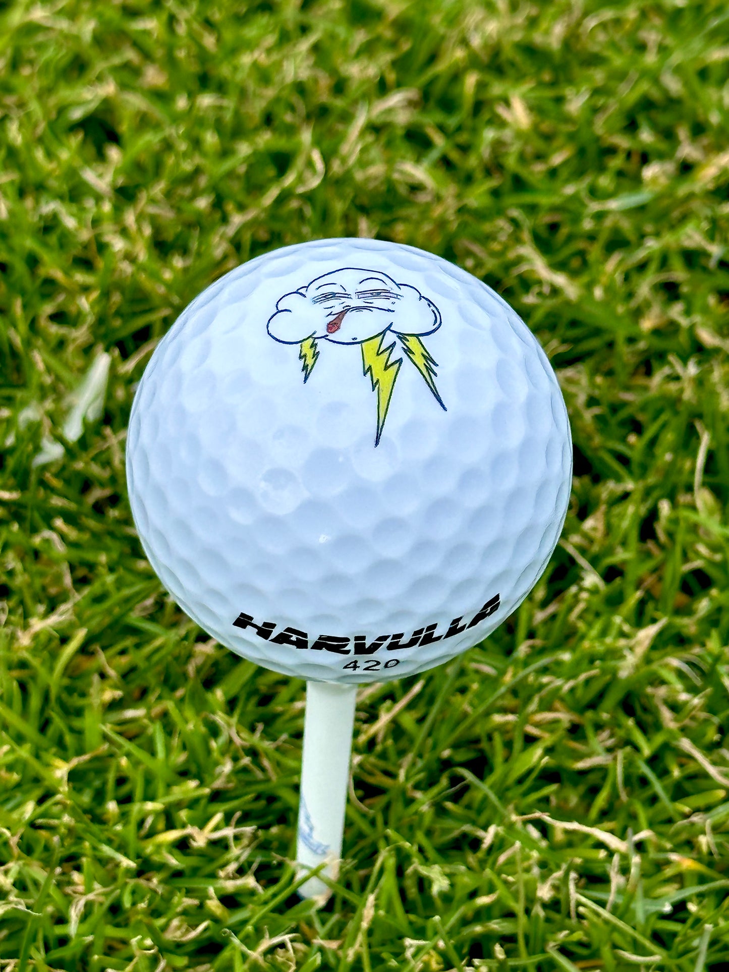 "The Golf Trip" Harvulla x Aaron Brooks Custom Golf Ball Sleeve (3 Balls)