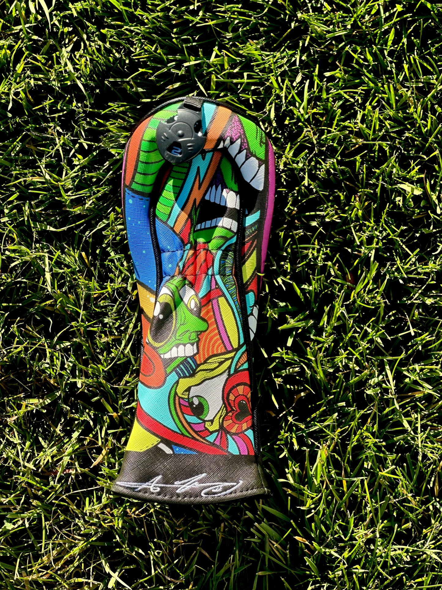 "Big Papa" Print Hybrid Club Head Cover