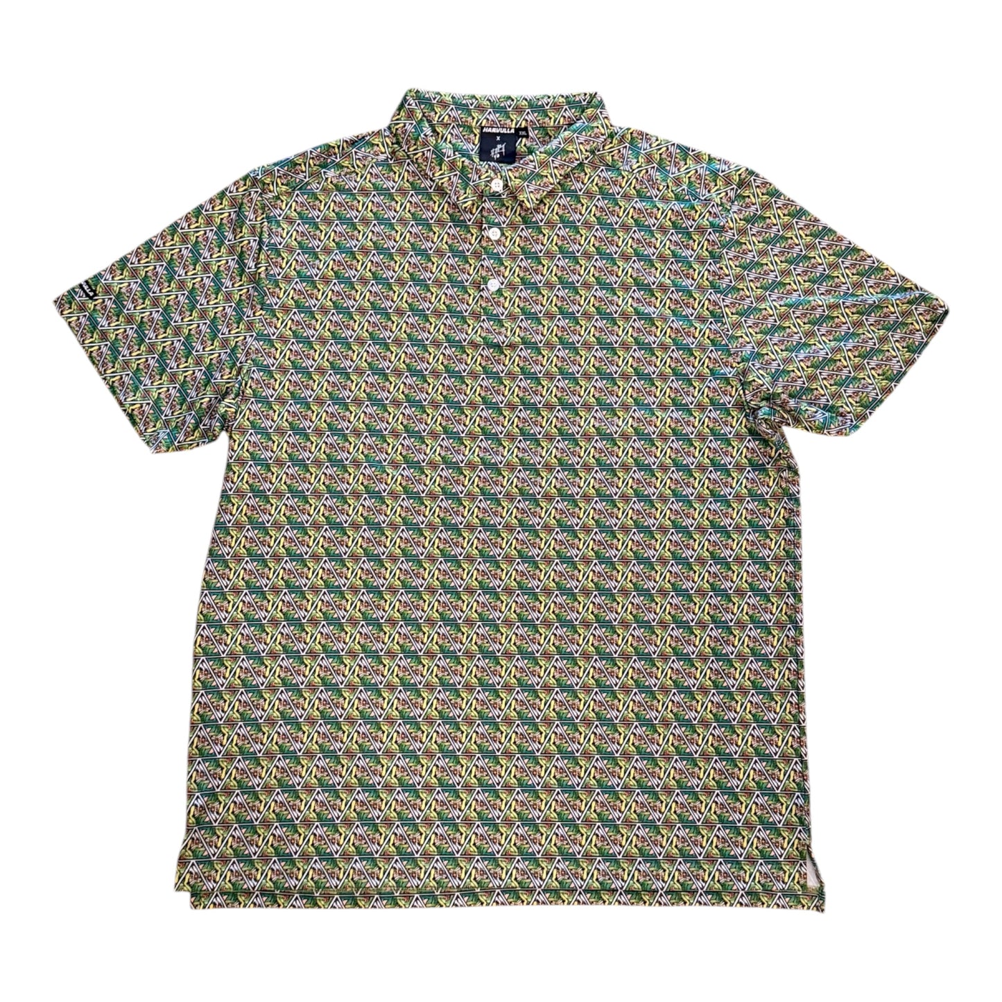 Harvulla x Aaron Brooks "Get In Where You Fit In" Performance Golf Polo