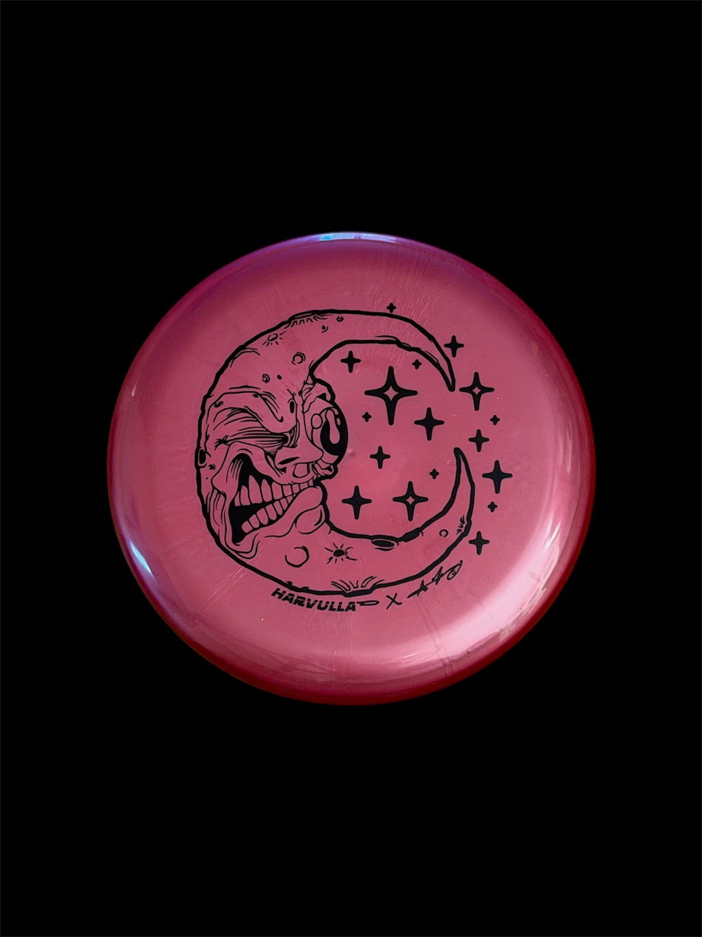 Harvulla x Aaron Brooks - Discraft Big Z Luna - Red-Violet
