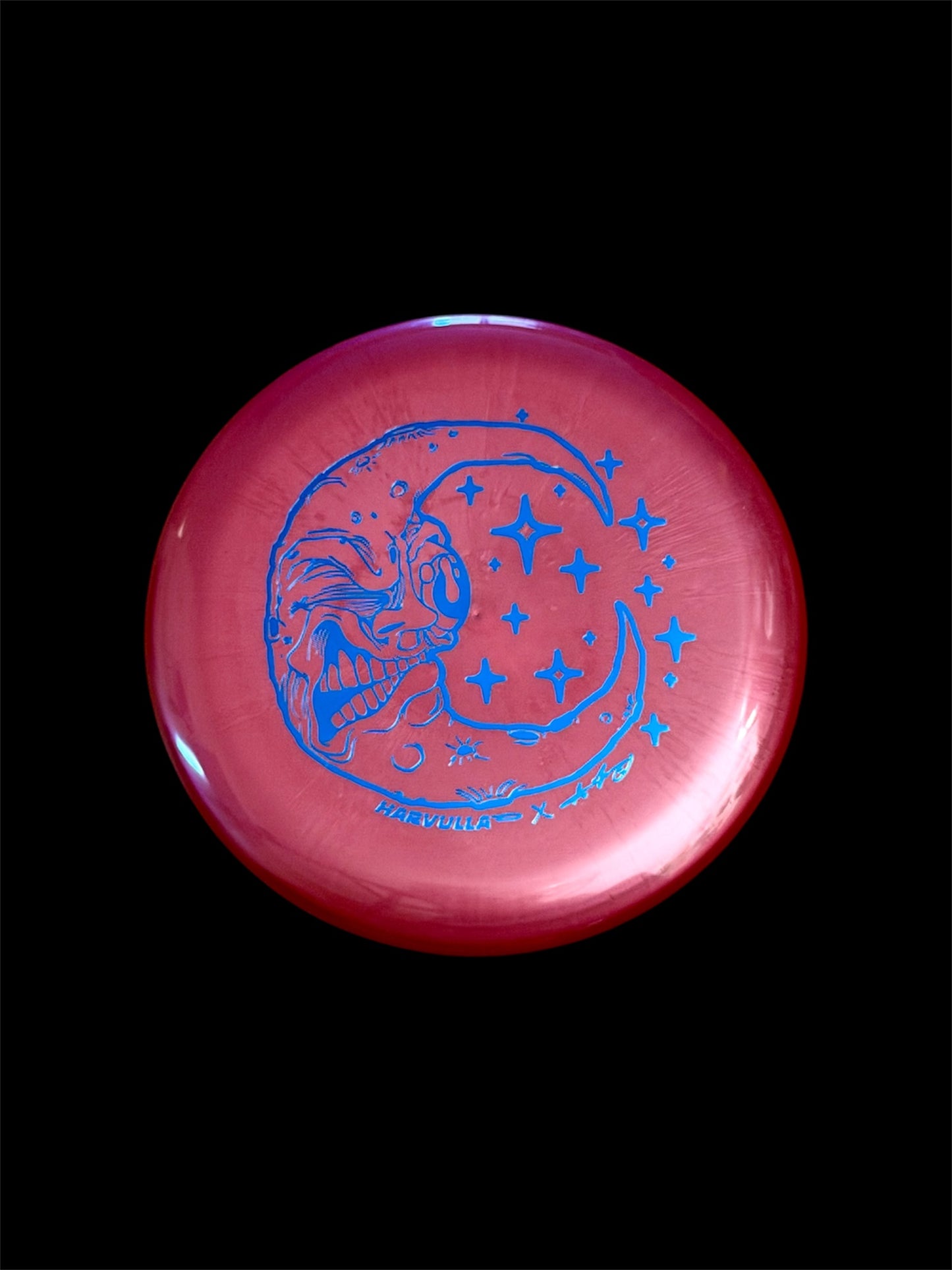 Harvulla x Aaron Brooks - Discraft Big Z Luna - Red-Violet