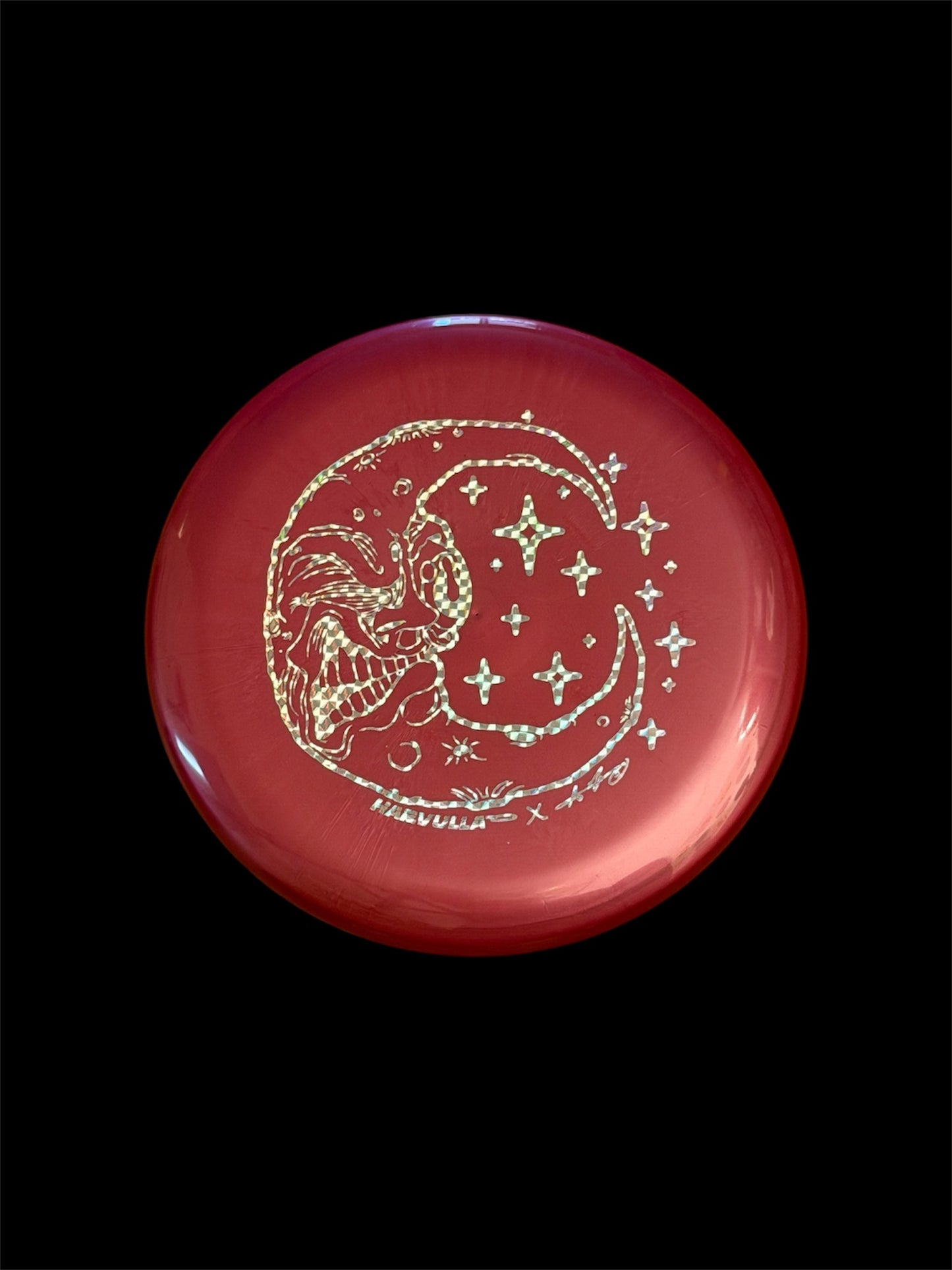 Harvulla x Aaron Brooks - Discraft Big Z Luna - Red-Violet