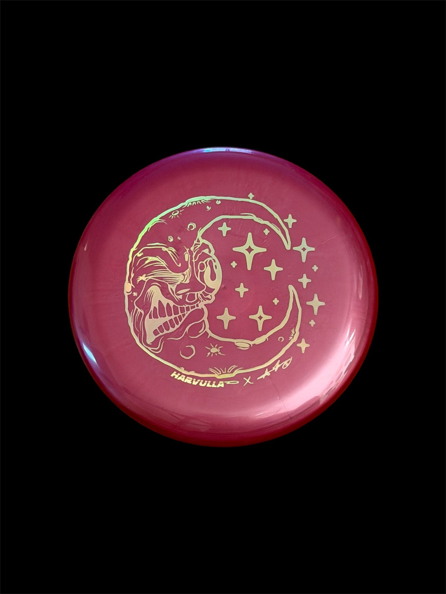 Harvulla x Aaron Brooks - Discraft Big Z Luna - Red-Violet