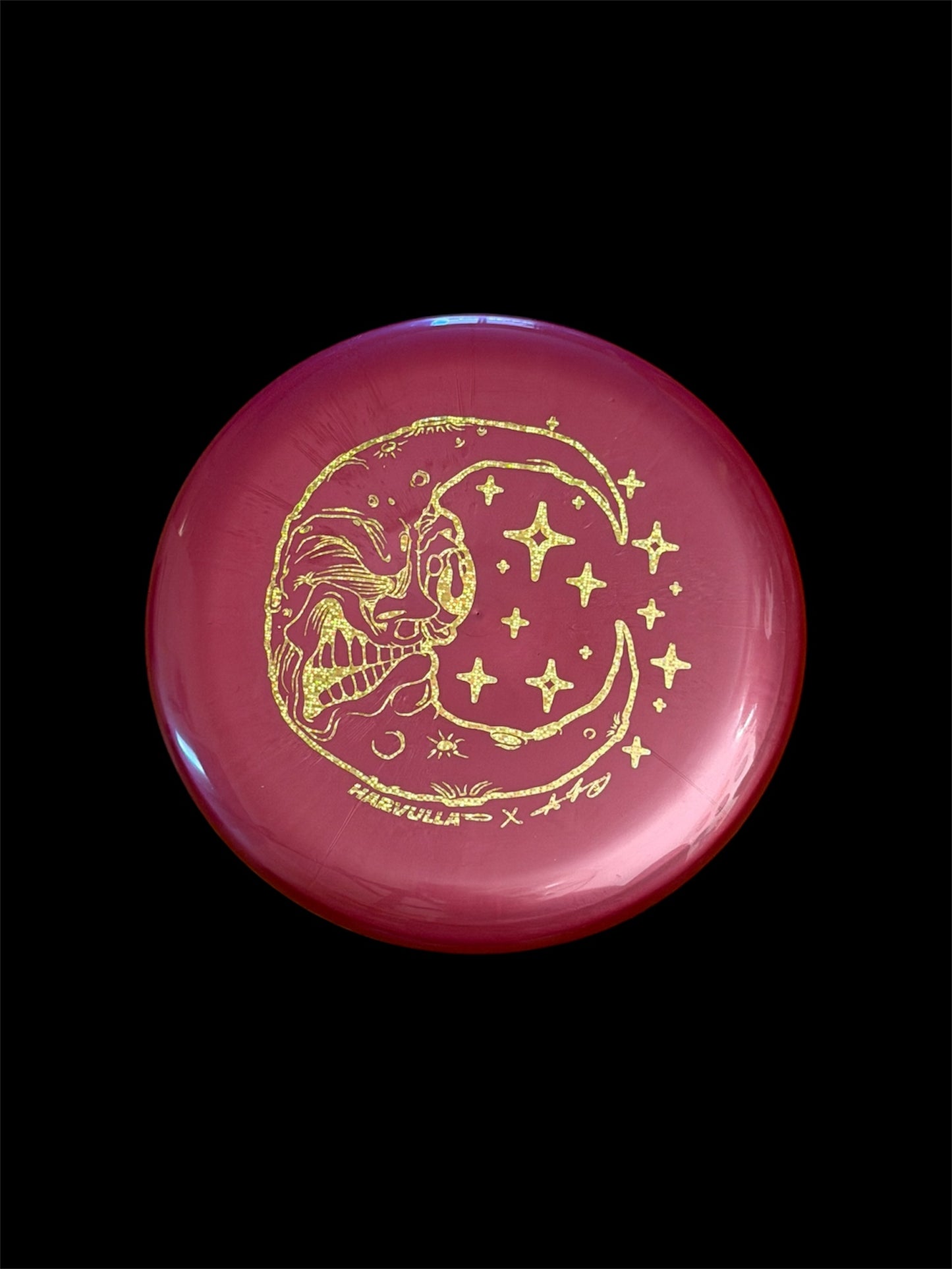 Harvulla x Aaron Brooks - Discraft Big Z Luna - Red-Violet