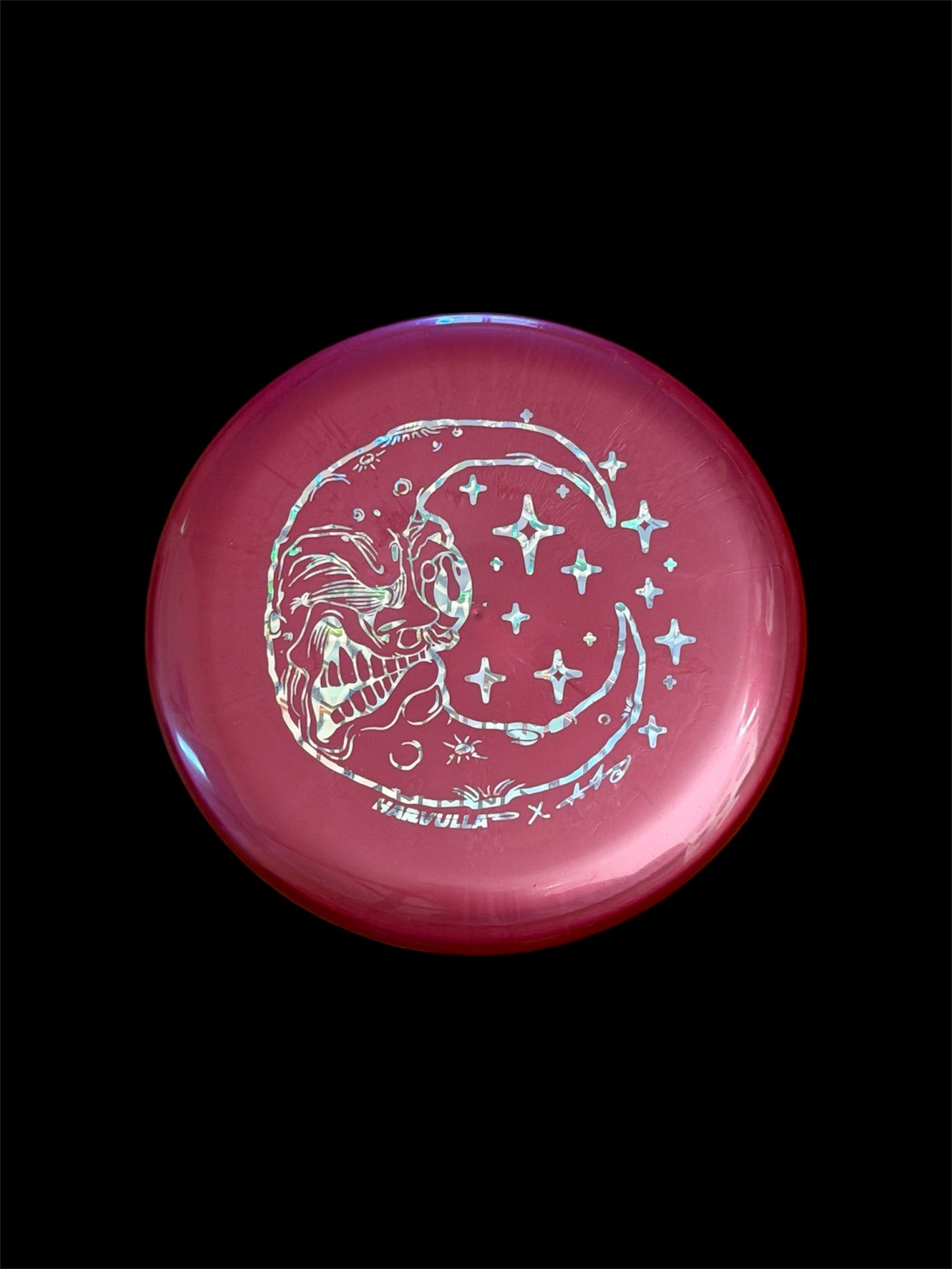 Harvulla x Aaron Brooks - Discraft Big Z Luna - Red-Violet