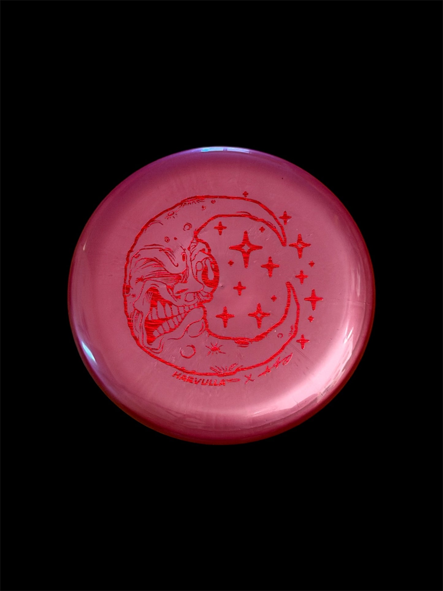 Harvulla x Aaron Brooks - Discraft Big Z Luna - Red-Violet