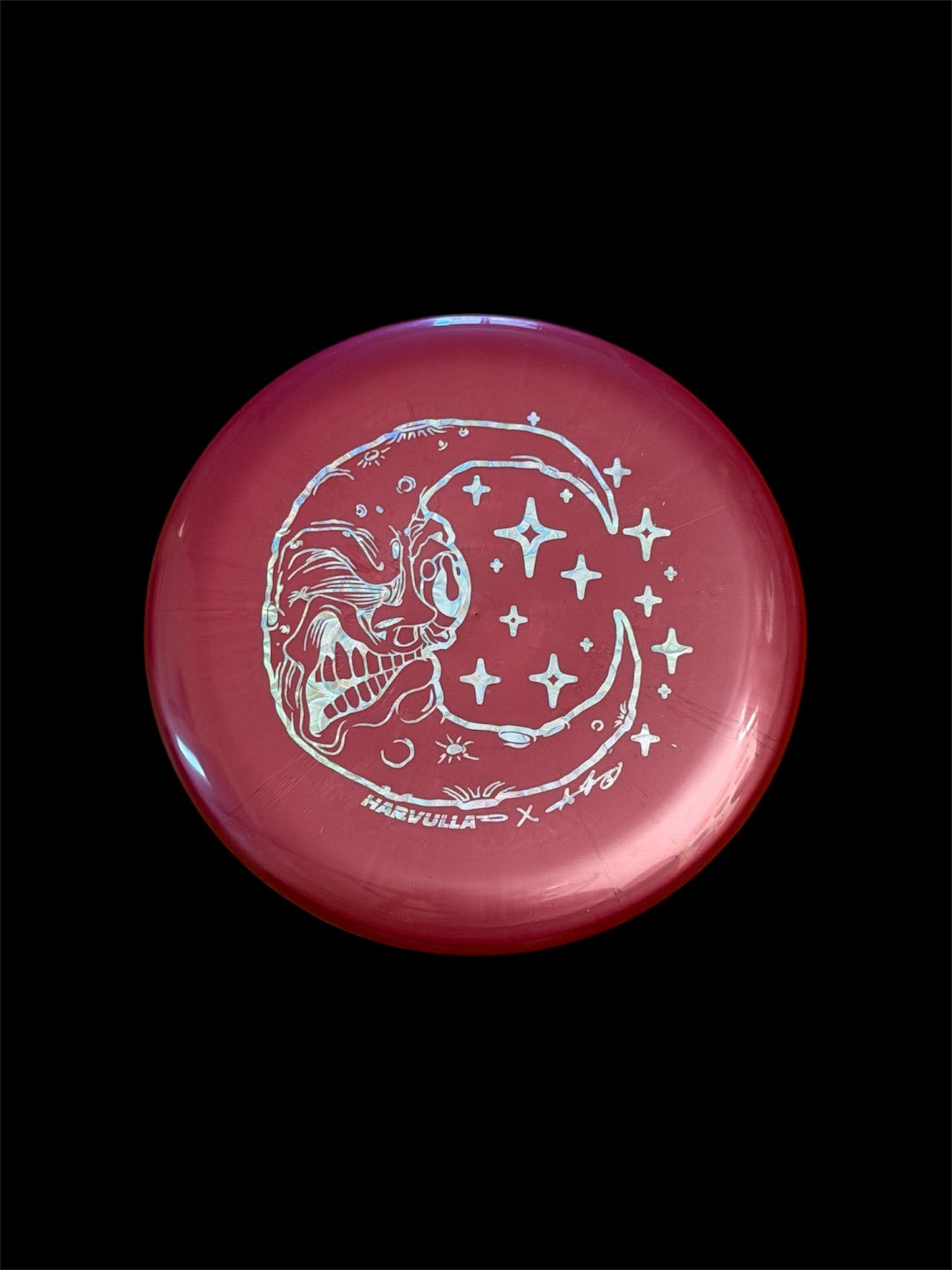 Harvulla x Aaron Brooks - Discraft Big Z Luna - Red-Violet