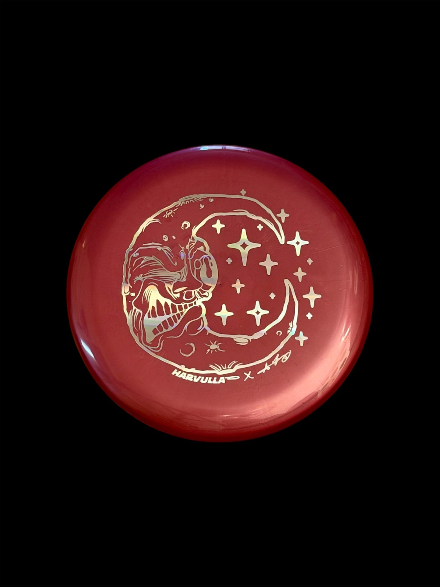 Harvulla x Aaron Brooks - Discraft Big Z Luna - Red-Violet