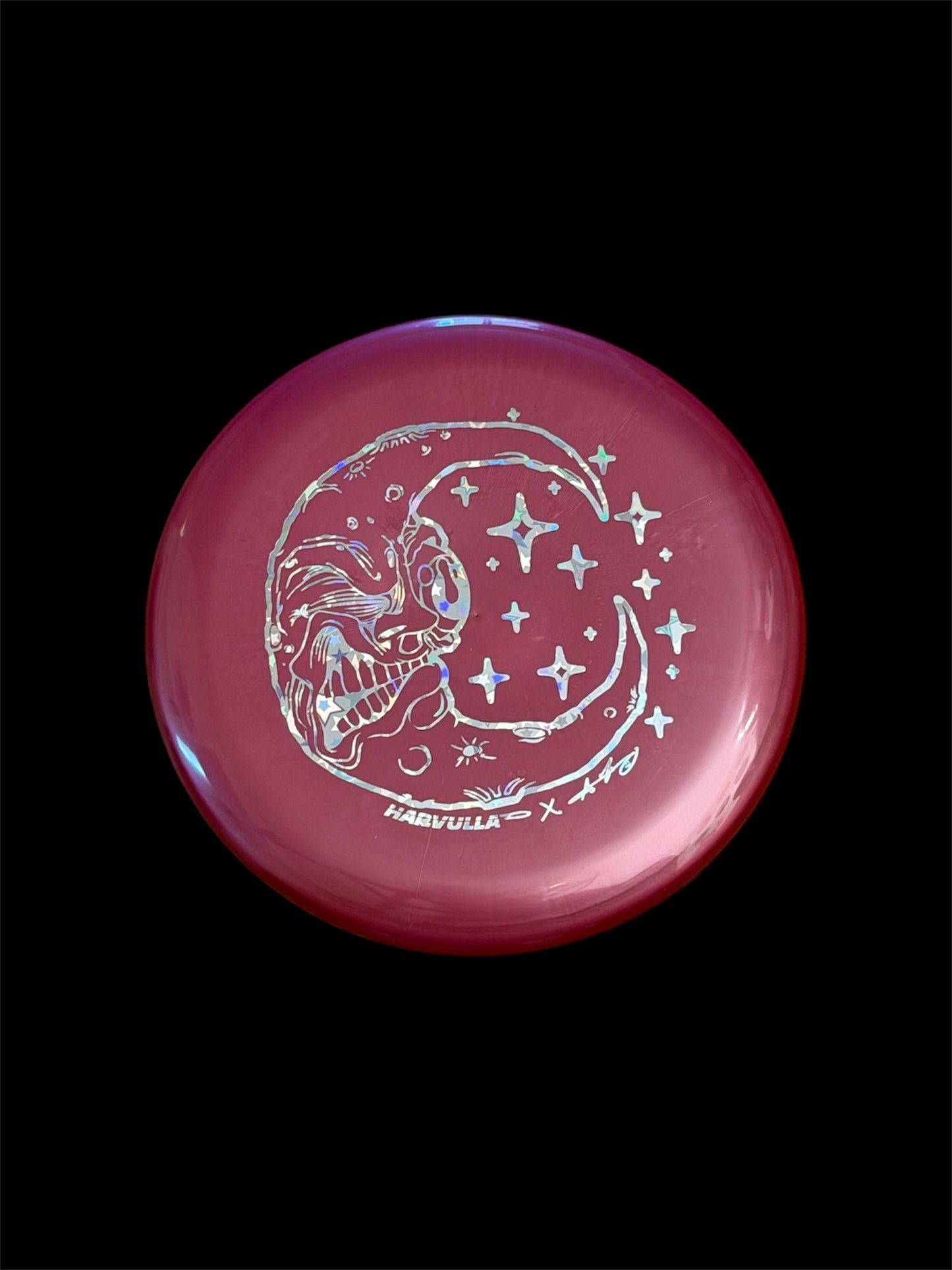 Harvulla x Aaron Brooks - Discraft Big Z Luna - Red-Violet