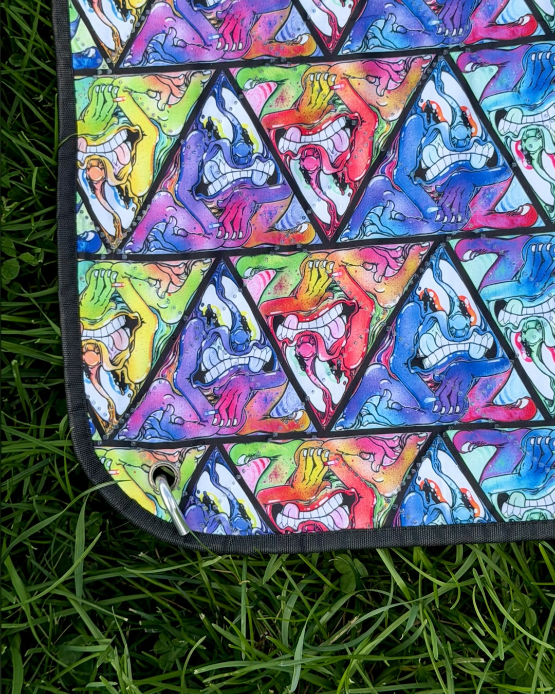 Harvulla x Aaron Brooks Rage Rug "Get In Where You Fit In" LE 150