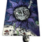 Harvulla x Aaron Brooks Rage Rug "Moon Flower"