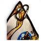 Harvulla x Aaron Brooks "Get In Where You Fit In" Triangle Waffle Style Sports Towel (20" x 20" x 20") LE 100