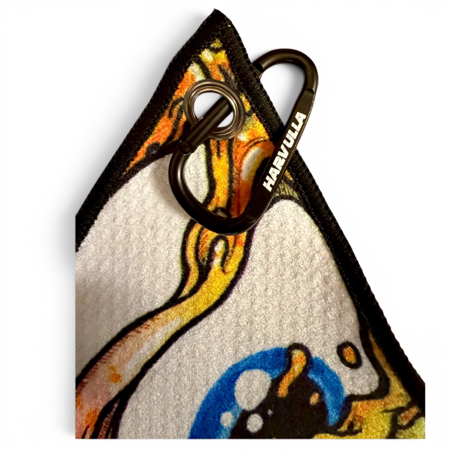 Harvulla x Aaron Brooks "Get In Where You Fit In" Triangle Waffle Style Sports Towel (20" x 20" x 20") LE 100