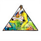 Harvulla x Aaron Brooks "Get In Where You Fit In" Triangle Waffle Style Sports Towel (20" x 20" x 20") LE 100