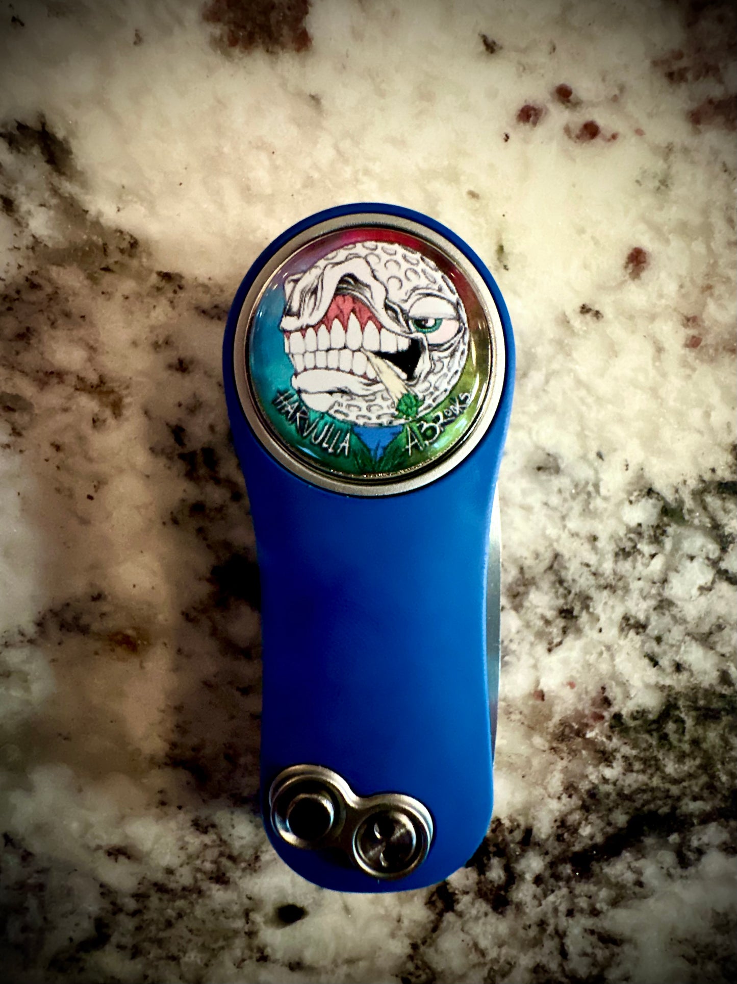 ABrooks X Harvulla PitchFix 3.0 (Switchblade style Divot tool & Removable Ball marker) LE 100